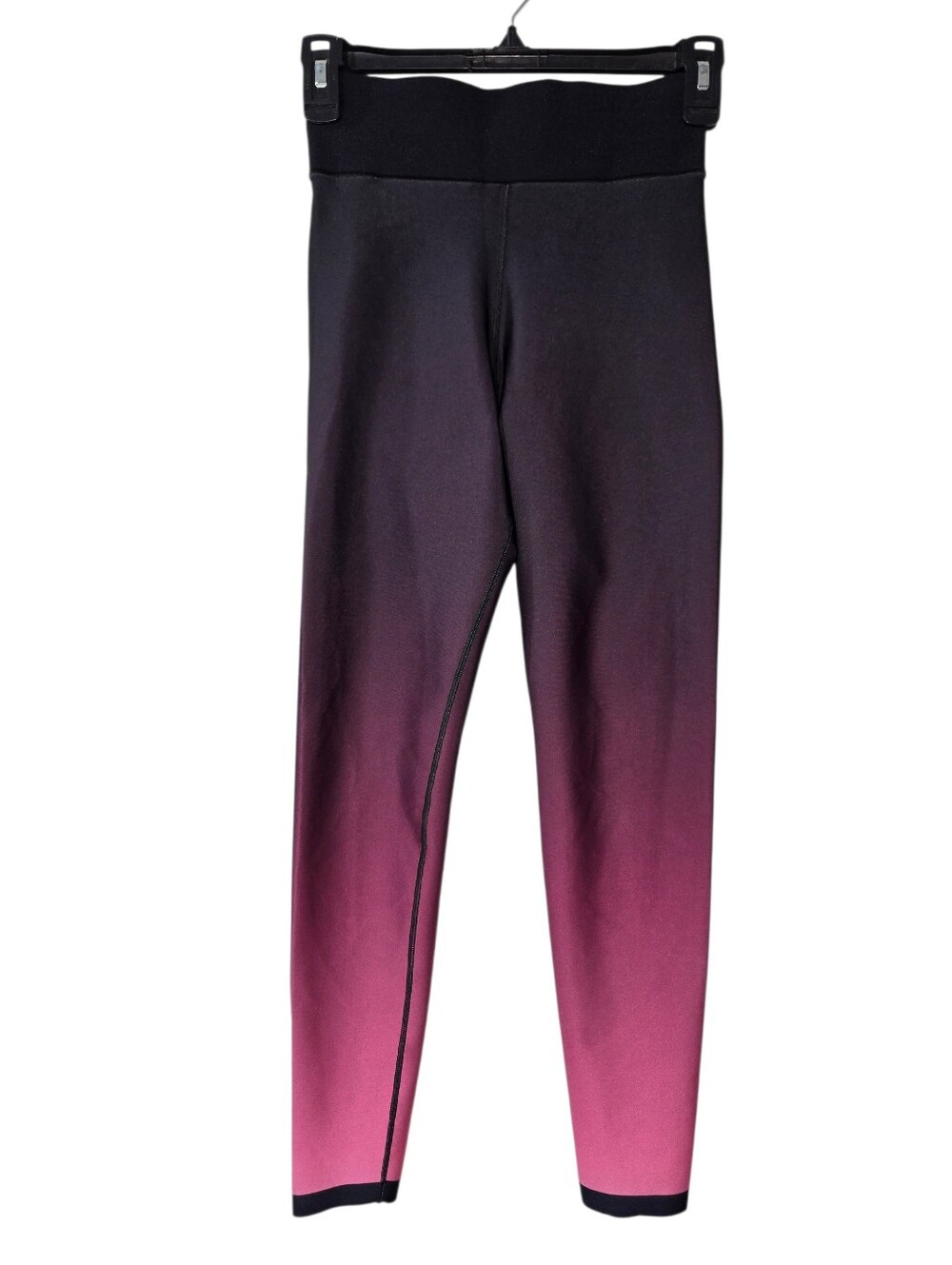 Ultracor Ultra High Legging Black Pink Ombre Gradient Made In USA